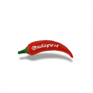 Budapest Red Pepper Magnet – Charming Hungarian Souvenir