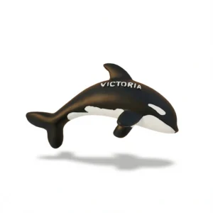 Stunning 3D Orca Magnet: Adorable Canadian Souvenir