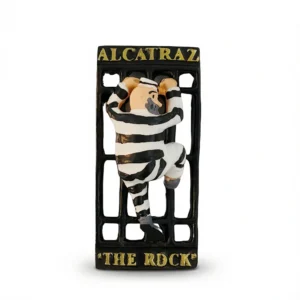 Alcatraz Uncle Sam Magnet – Unique SF Souvenir white background