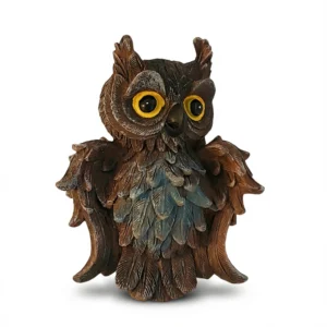 Amazing South Africa Owl Magnet - 9cm Collectible Souvenir Gift white background