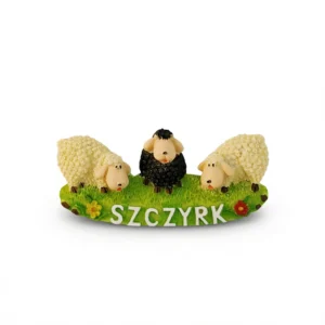 Polish Sheep Magnet – Delightful Hand-Painted Charm