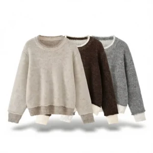 Cozy Colorblock Sweater: 1 Must-Have for Chic Style white background