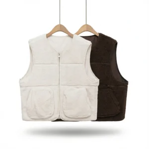 Lamb Wool Vest – Warm, Stylish Comfort