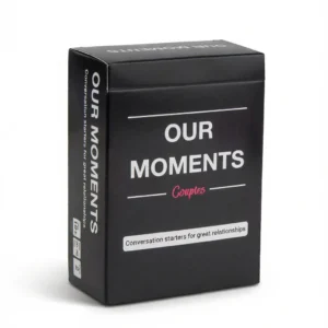 Our Moments: 100 Deep Connection Cards for Couples