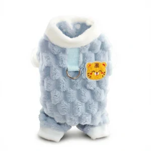Velvet Dog Clothes – Cozy Warm Puppy white background