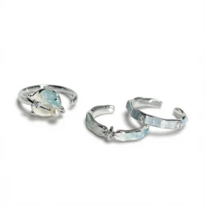 Fantasy Gemstone Ring – Celestial Charm, Effortless Style