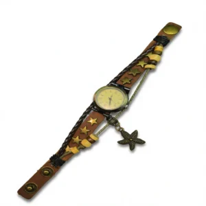 Vintage Medieval Stars Watch – Timeless Style white background