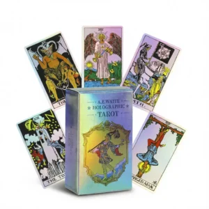 Holographic Tarot Cards – Dazzling Rider-Waite Deck