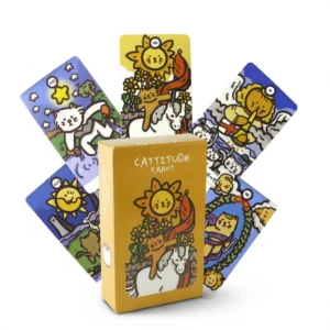 Cat Tarot Deck – Intuitive Feline Guidance white background