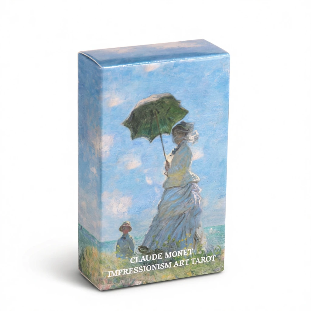 Monet Tarot Deck – Inspiring Impressionist Art White Background Monet Tarot Deck – Inspiring Impressionist Art white background