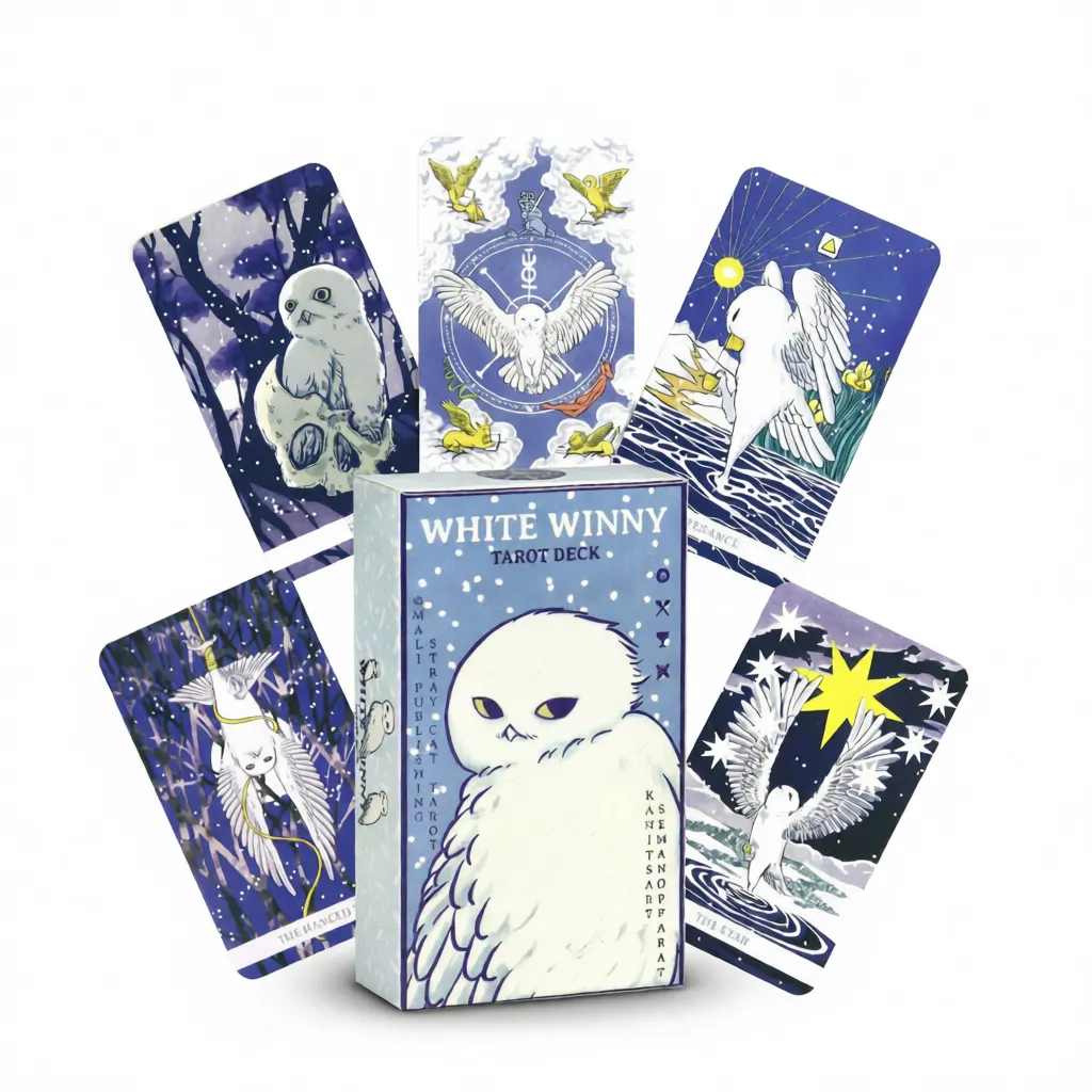 White Owl Tarot – Classic Wisdom Refreshed white background
