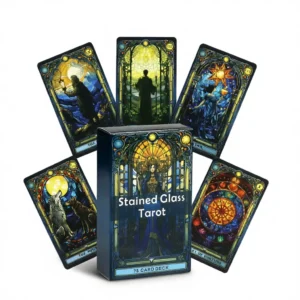 Stained Glass Tarot – Vibrant Intuitive Cards