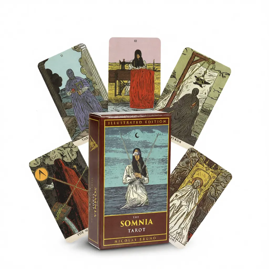 Somnia Tarot Deck – Unlock Inner Wisdom white background