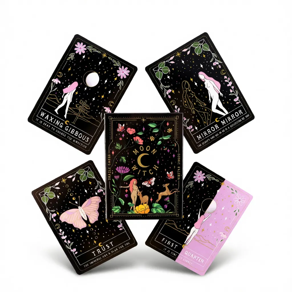 Moon Witch Oracle – Lunar Guidance & Intuition White Background Moon Witch Oracle – Lunar Guidance & Intuition white background