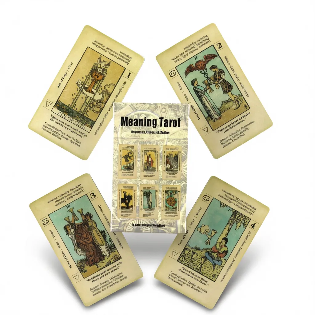 Tarot Cards English – Unlock Your Destiny white background