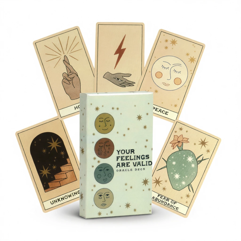 Oracle Cards – Validate Your Feelings white background