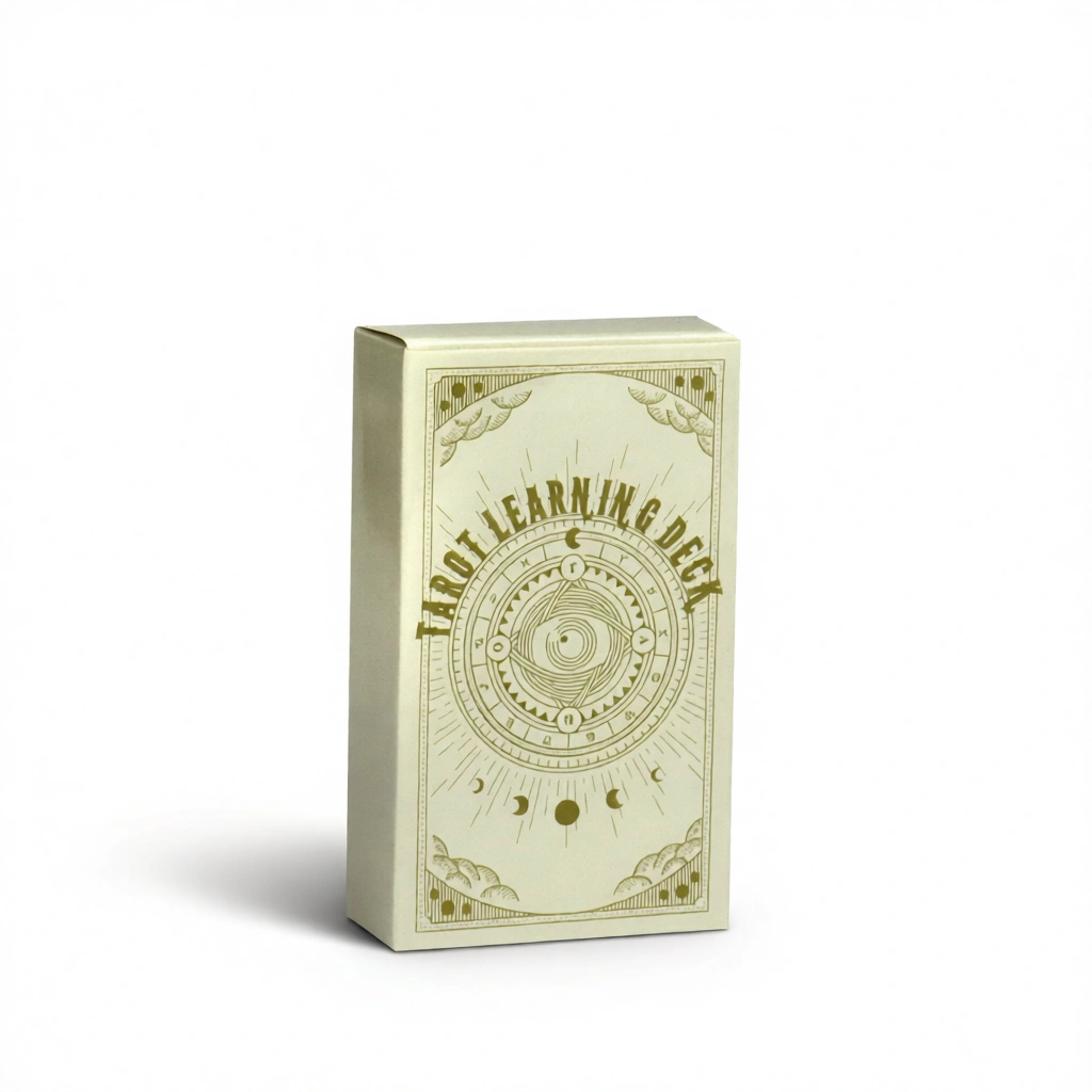 English Tarot Deck – Easy Learning, Intuitive Reading white background