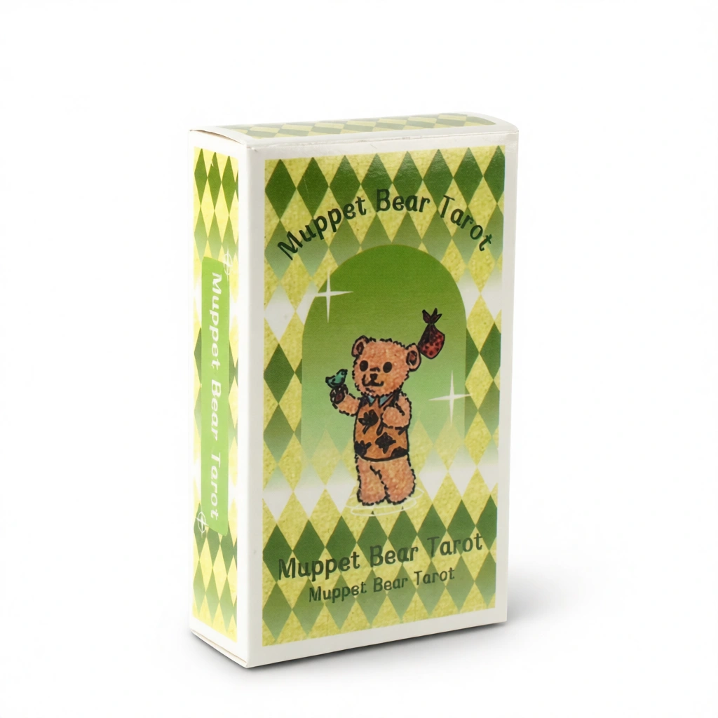 Muppet Bear Tarot – Whimsical Insight White Background Muppet Bear Tarot – Whimsical Insight white background
