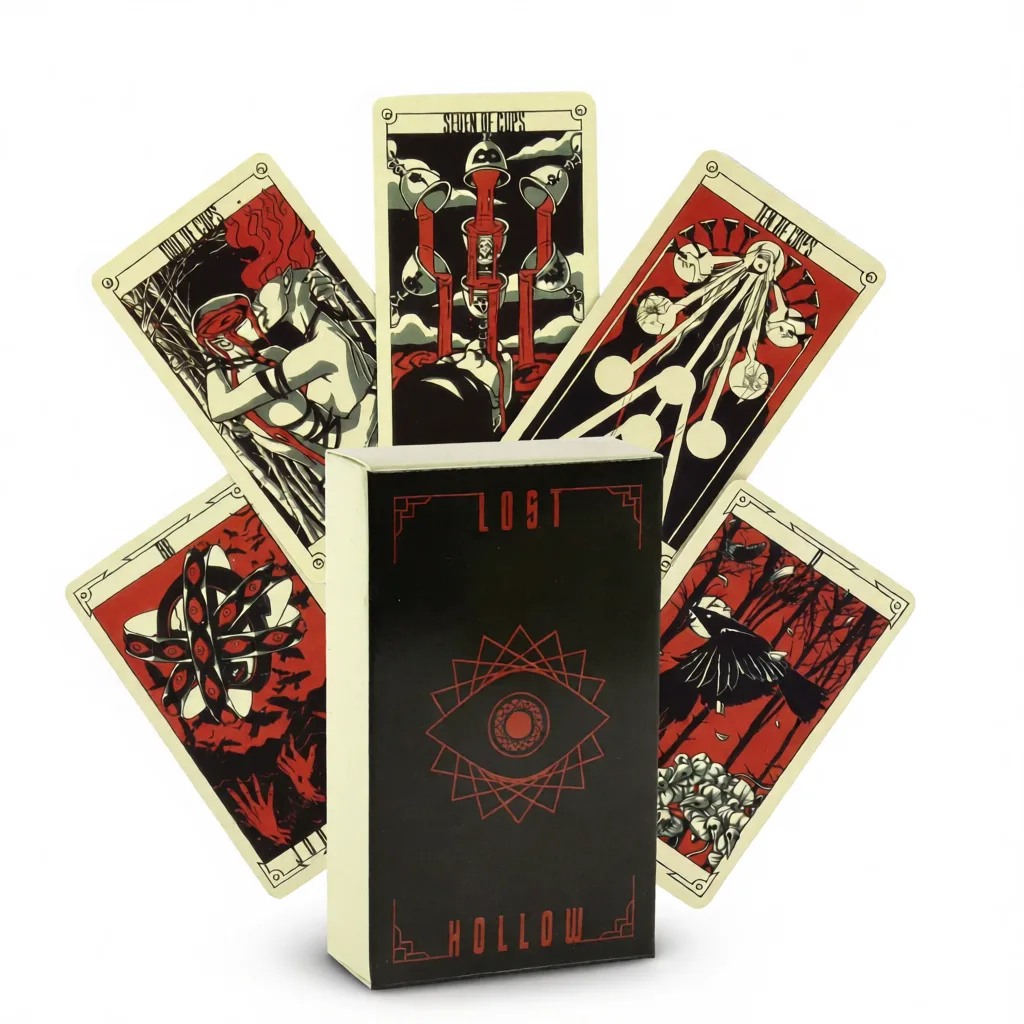 Lost Hollow Tarot – Mystical Self-Discovery White Background Lost Hollow Tarot – Mystical Self-Discovery white background