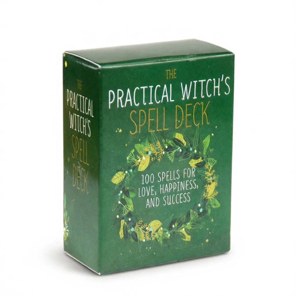 Spell Deck Oracle Cards – Practical Witch Wisdom white background
