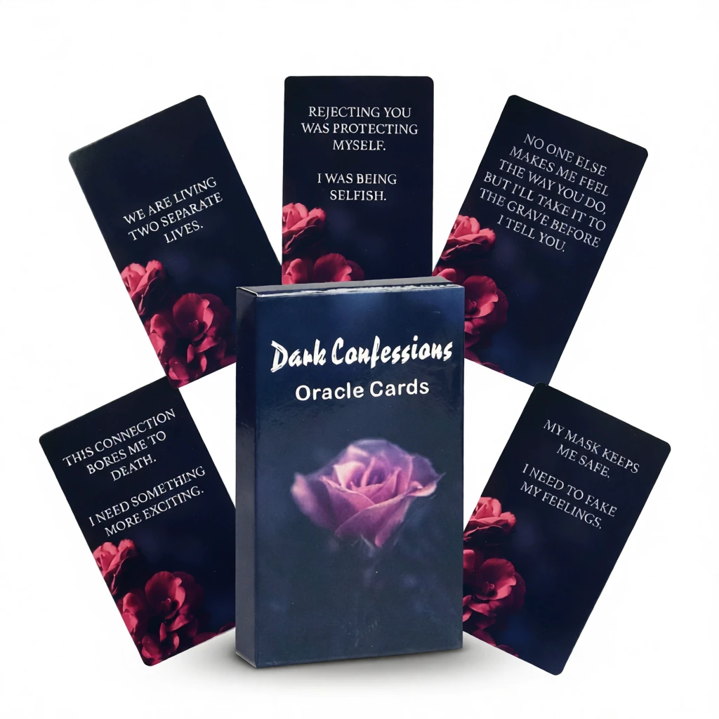 Dark Oracle Cards – Embrace Inner Shadows white background