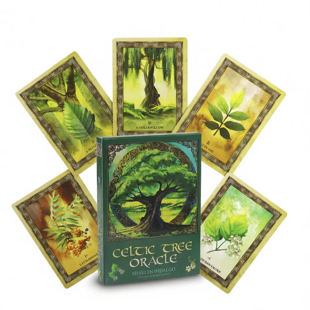 Celtic Tree Oracle – Ancient Wisdom Unveiled white background