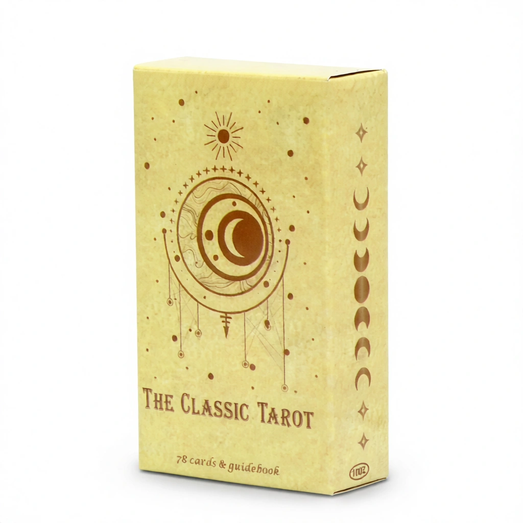 Beginner Tarot Deck – English Edition with Guide White Background Beginner Tarot Deck – English Edition with Guide white background