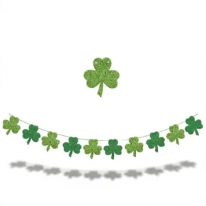 Shamrock Garland – Sparkly Irish Cheer