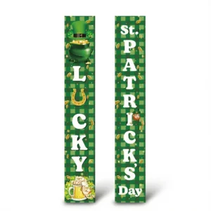 Shamrock Banners – Lucky Irish Decor white background