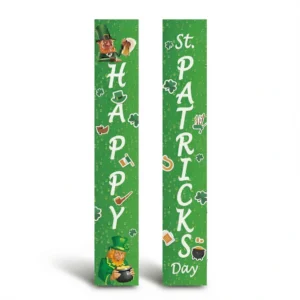 Shamrock Door Decor – Festive Irish Charm