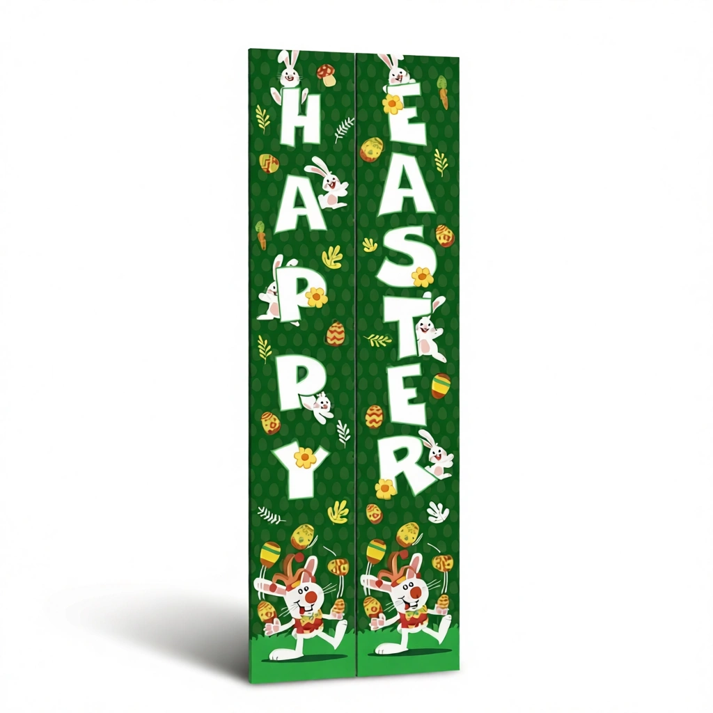 St. Patrick’s Banners – Lucky Shamrock Charm White Background St. Patrick's Banners – Lucky Shamrock Charm white background