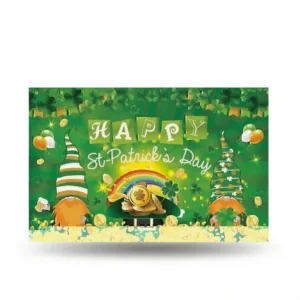 Irish Festival Poster – Vibrant Clover Charm