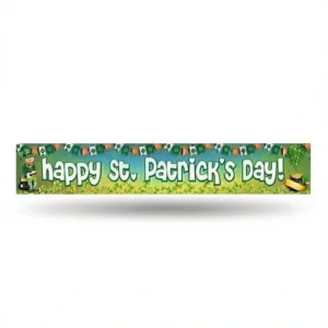 St. Patrick's Day Banner – Festive 300cm Irish Yard Sign