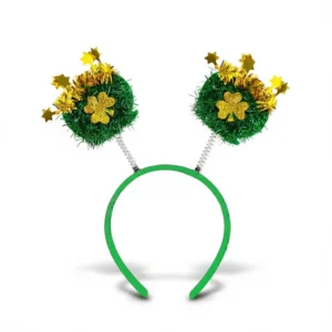 Felt Shamrock Hairpins – Festive Irish Charm