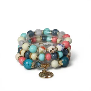 Bohemian Life Tree Bracelet – Vibrant Boho Style