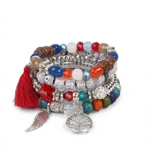 Layered Bracelets – Boho Chic Style