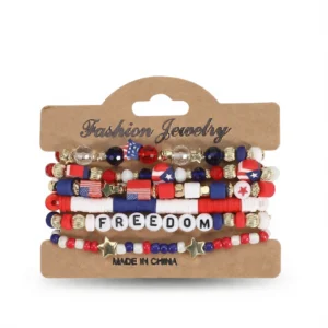 American Flag Bracelets – Show Your Pride white background