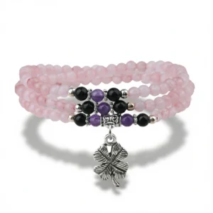 Rose Quartz Bracelet – Heart Chakra Gemstone