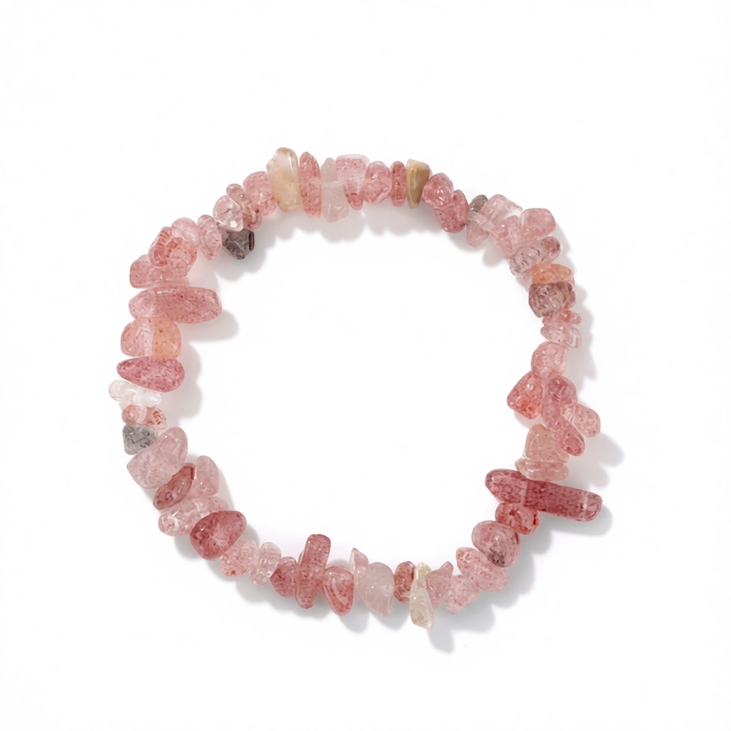 Stunning 19cm Agate Stone Bracelet: Timeless Power white background