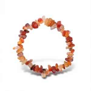 Carnelian Stone Bracelet – Natural Gemstone Elegance