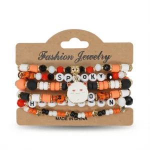 Halloween Bracelets – Spooky Sparkle Charm